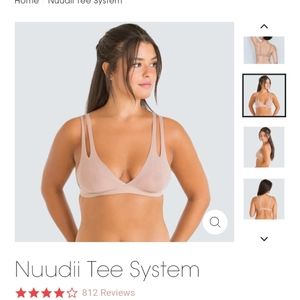 NWT Nuudii System Tee Bra Medium